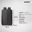 Axen merevített Usb-s laptop hátizsák