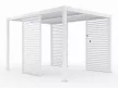 LUXE Lamellás oldalpanel (R) 123x218cm 4 m-ig fehér