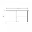 Walker 90x195 cm Walk in zuhanyfal