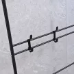 Előszobafal ruhaállvány LRA-02 fekete