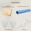 Összecsukható kerti pavilon 3x6 m