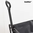 Összecsukható standard kerti strandkocsi asztallal szürke
