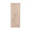 Miami gardróbszekrény 80x205 cm sonoma tölgy-sonoma tölgy