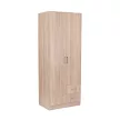 Miami gardróbszekrény 80x205 cm sonoma tölgy-sonoma tölgy