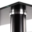 Norman 6+1 étkező garnitúra fekete