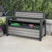 Decocoat műanyag kerti pad/tároló 227 L