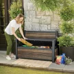 Decocoat műanyag kerti pad/tároló 227 L
