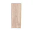 Miami gardróbszekrény 80x205 cm sonoma tölgy-fehér