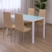 Midland 4+1 étkező garnitúra bézs-szürke