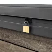 Decocoat műanyag kerti lád 380 l