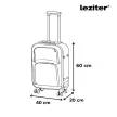 TraveLux light kabinbőrönd puha levehető kerékkel 55x40x20 cm
