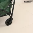 Összecsukható standard kerti strandkocsi zöld
