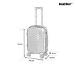 TraveLux Pro kabinbőrönd keményfedeles levehető kerékkel 50x40x20 cm