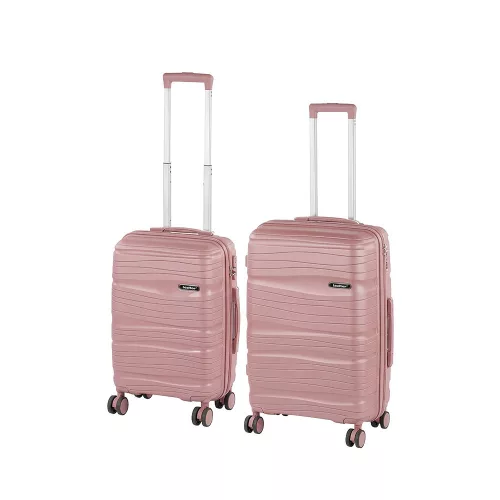 TraveLux Voyager V gurulós bőrönd szett