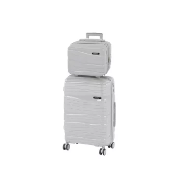 TraveLux Voyager III gurulós bőrönd szett