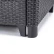 Claire VII 8 személyes sarokgarnitúra párnatartós asztallal