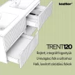 Trent 120 alsó szekrény mosdóval